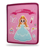 Load image into Gallery viewer, Ma Petite Princesse - Livre d'éveil fille : couverture en feutrine rose Little Princess